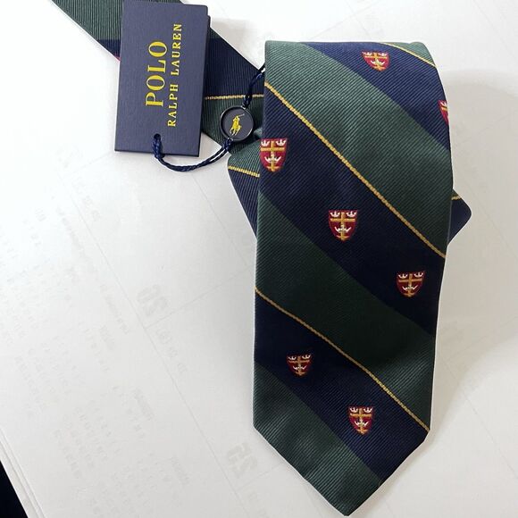 Polo Ralph Lauren Silk Necktie - Picture 1 of 12